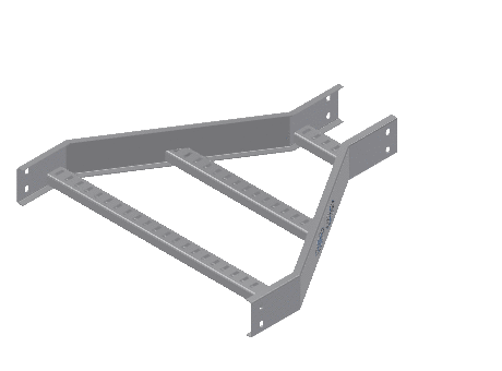 C-Rail Straight Reducer - 3CRAL-24X06L-SR-MS