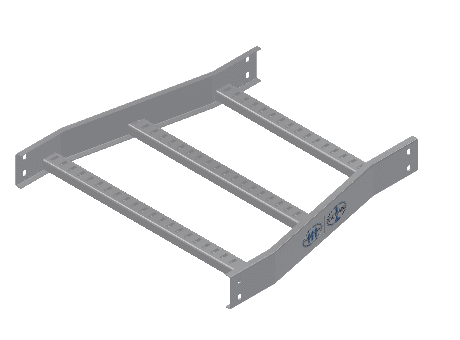 C-Rail Straight Reducer - 3CRAL-24X18L-SR-MS