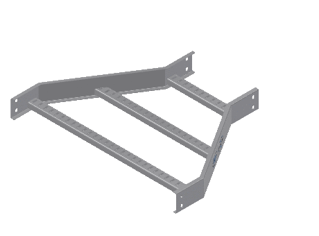 C-Rail Straight Reducer - 3CRAL-30X12L-SR-MS