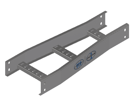 C-Rail Straight Reducer - 3CRHG-09X06L-SR-MS