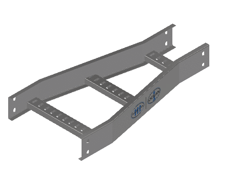 C-Rail Straight Reducer - 3CRHG-12X06L-SR-MS
