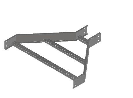 C-Rail Straight Reducer - 3CRHG-30X06L-SR-MS