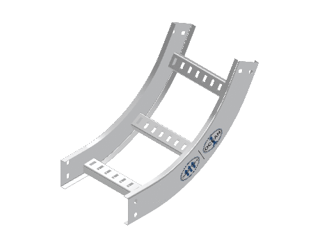 C-Rail Vertical Bend Inside - 3CRAL-09L12-VI60-MS