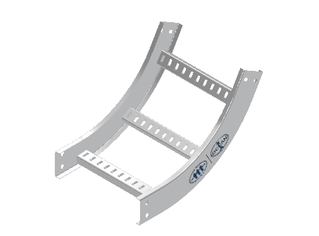 C-Rail Vertical Bend Inside - 3CRAL-12L12-VI60-MS