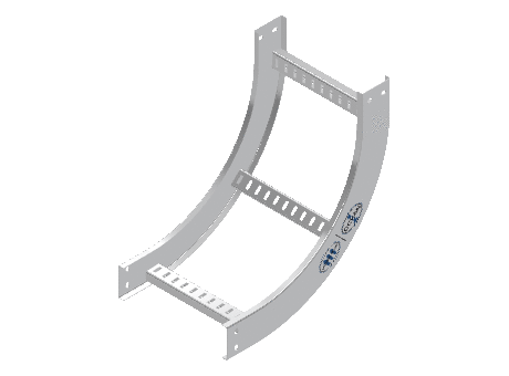 C-Rail Vertical Bend Inside - 3CRAL-12L12-VI90-MS