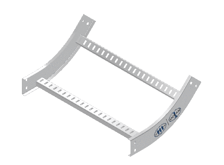 C-Rail Vertical Bend Inside - 3CRAL-24L12-VI45-MS