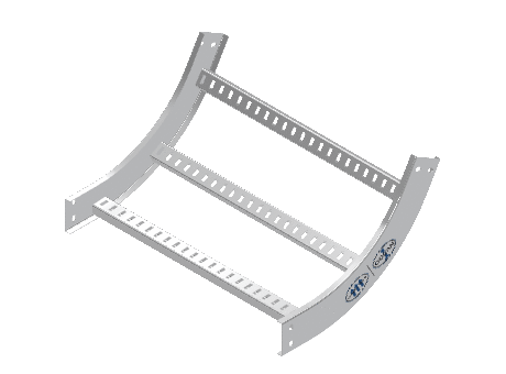 C-Rail Vertical Bend Inside - 3CRAL-24L12-VI60-MS