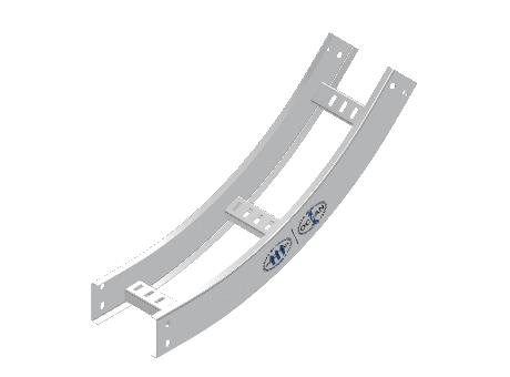 C-Rail Vertical Bend Inside - 3CRAL-06L24-VI45-MS