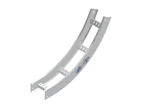 C-Rail Vertical Bend Inside - 3CRAL-06L24-VI60-MS