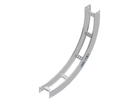 C-Rail Vertical Bend Inside - 3CRAL-06L24-VI90-MS