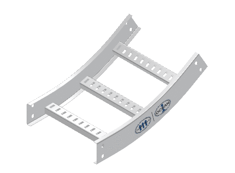 C-Rail Vertical Bend Inside - 3CRAL-12L24-VI30-MS