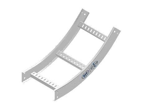 C-Rail Vertical Bend Inside - 3CRAL-12L24-VI45-MS