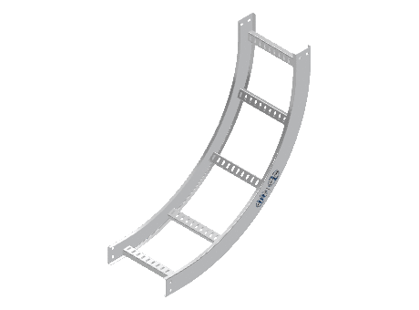 C-Rail Vertical Bend Inside - 3CRAL-12L24-VI90-MS