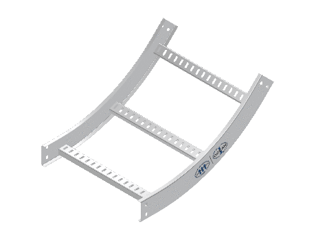 C-Rail Vertical Bend Inside - 3CRAL-18L24-VI45-MS