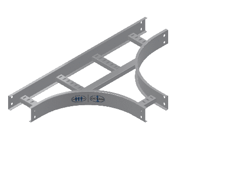 C-Rail Horizontal Tee Equal - 3CRAL-06X06L12-HT-MS