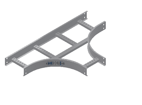 C-Rail Horizontal Tee Equal - 3CRAL-09X09L12-HT-MS