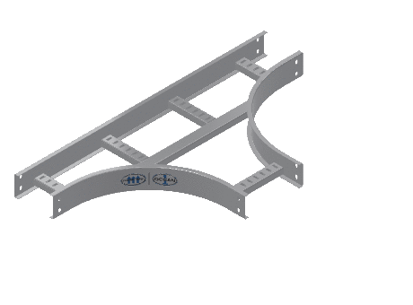 C-Rail Horizontal Tee Expanding - 3CRAL-06X09L12-HT-MS
