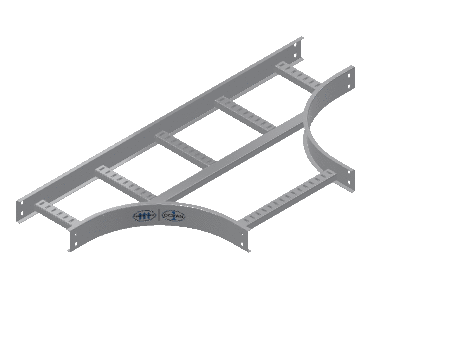 C-Rail Horizontal Tee Expanding - 3CRAL-09X18L12-HT-MS