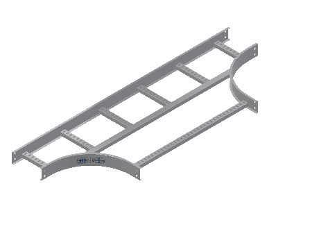 C-Rail Horizontal Tee Expanding - 3CRAL-09X36L12-HT-MS