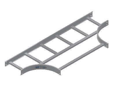 C-Rail Horizontal Tee Expanding - 3CRAL-12X36L12-HT-MS
