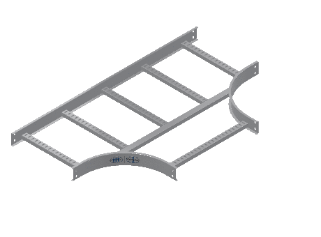 C-Rail Horizontal Tee Expanding - 3CRAL-18X24L12-HT-MS