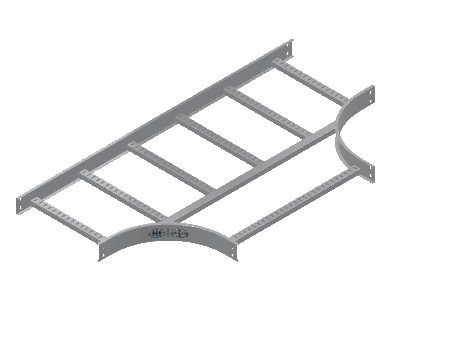 C-Rail Horizontal Tee Expanding - 3CRAL-18X30L12-HT-MS