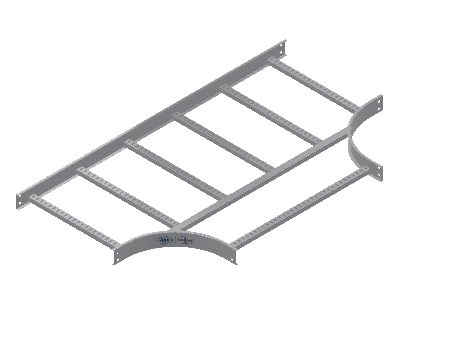 C-Rail Horizontal Tee Expanding - 3CRAL-24X36L12-HT-MS
