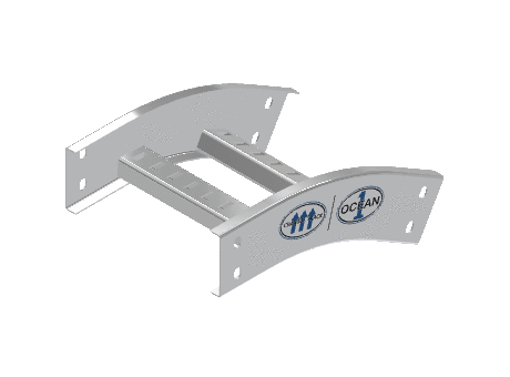 C-Rail Vertical Bend Outside - 3CRAL-09L12-VO30-MS