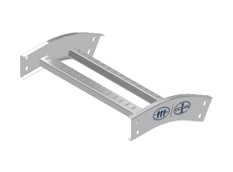 C-Rail Vertical Bend Outside - 3CRAL-18L12-VO30-MS