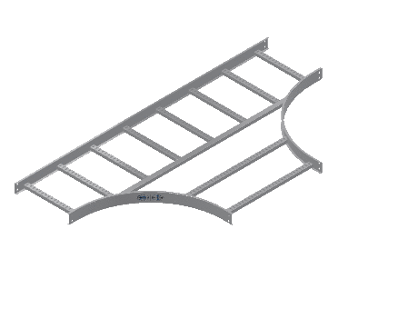 C-Rail Horizontal Tee Expanding - 3CRAL-18X30L24-HT-MS