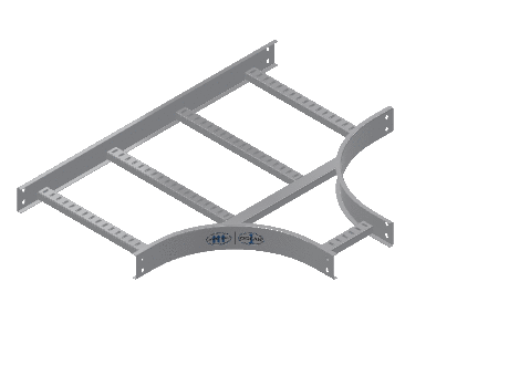 C-Rail Horizontal Tee Reducing - 3CRAL-18X09L12-HT-MS