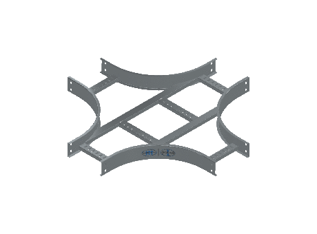 C-Rail Horizontal Cross Equal - 3CRHG-09X09L12-HC-MS
