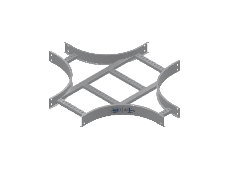 C-Rail Horizontal Cross Reducing - 3CRAL-12X06L12-HC-MS