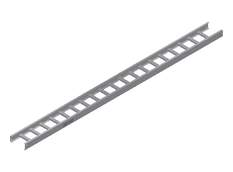 C-Rail Ladder Tray Straight - 3CRAL-09-06-10-MS