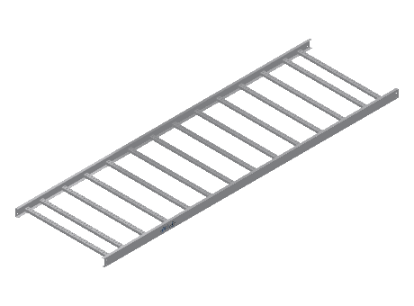 C-Rail Ladder Tray Straight - 3CRAL-36-09-10-MS