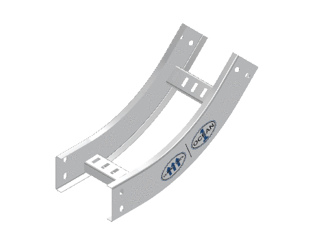 C-Rail Vertical Bend Inside - 3CRAL-06L12-VI45-MS