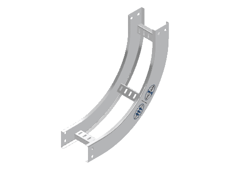 C-Rail Vertical Bend Inside - 3CRAL-06L12-VI90-MS