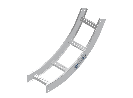 C-Rail Vertical Bend Inside - 3CRAL-09L24-VI60-MS