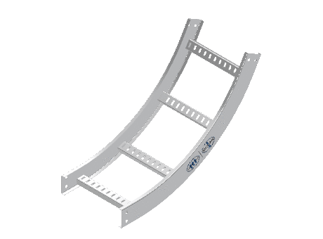 C-Rail Vertical Bend Inside - 3CRAL-12L24-VI60-MS