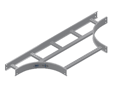 C-Rail Horizontal Tee Expanding - 3CRAL-06X24L12-HT-MS