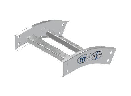 C-Rail Vertical Bend Outside - 3CRAL-12L12-VO30-MS