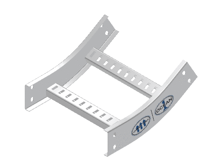 C-Rail Vertical Bend Inside - 3CRAL-12L12-VI30-MS