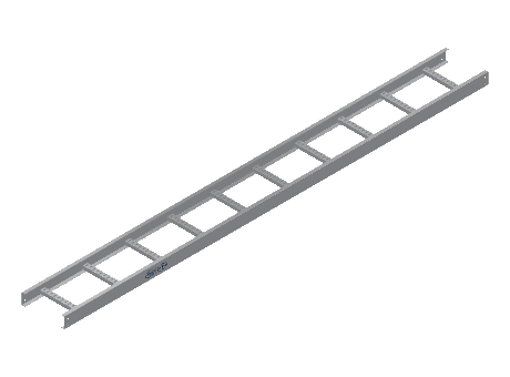 C-Rail Ladder Tray Straight - 3CRAL-12-12-10-MS