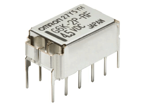 Through-hole mounting High Frequency Relay - G6K-2P-RF