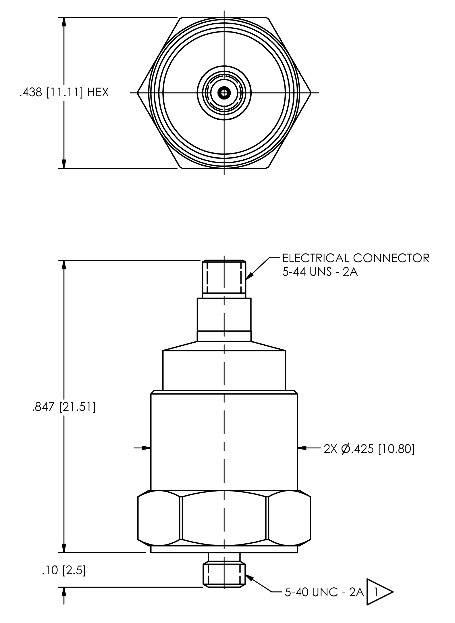 PCB Piezotronics - Free CAD models - piezoelectric accelerometer, ICP ...