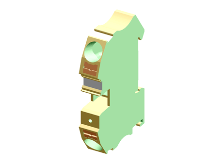 Protective conductor terminal block