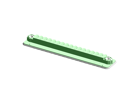 Feed-through header
