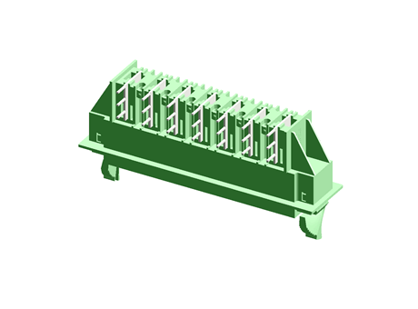 Feed-through header