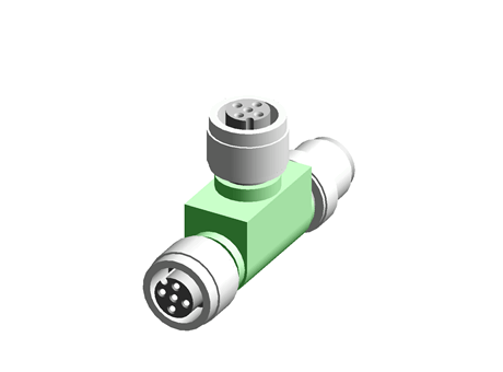 SAC-5P-M12T/2XM12 VP