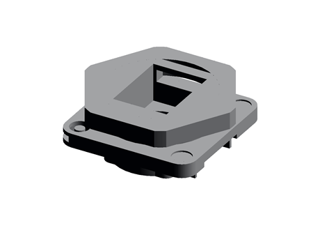 VS-08-A-RJ45/MOD-1-R-IP67 BK